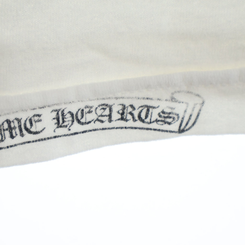 CHROME HEARTS(クロムハーツ) OLD AMERICAN FLAG T-SHIRT オールド アメリカンフラッグ バックスクロールプリント 半袖Tシャツ ホワイト