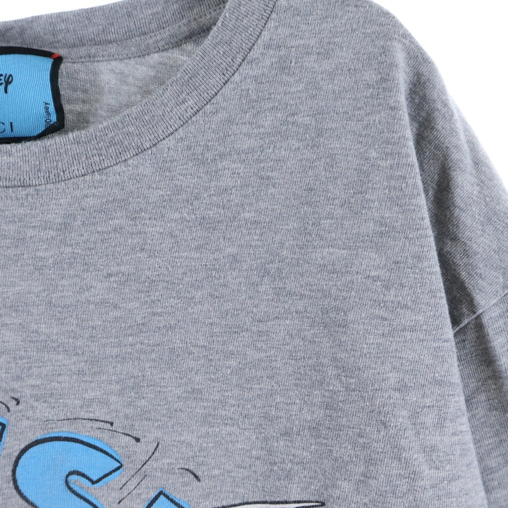 GUCCI(グッチ) ×Disney Donald Duck T-Shirt ディズニー 半袖Tシャツ グレー 548334 XJDAE
