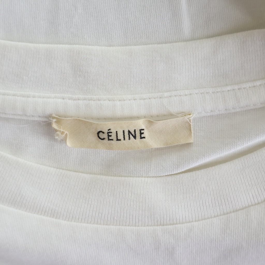 CELINE(セリーヌ) T-Shirt フィービー期 半袖Tシャツ ホワイト