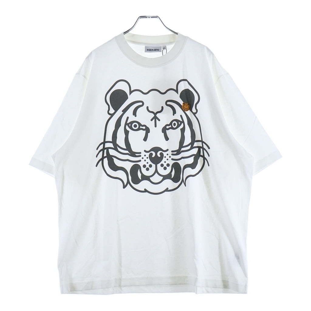 KENZO(ケンゾー) K-Tiger T-Shirt タイガープリント 半袖Tシャツ ホワイト FB65TS5224SA