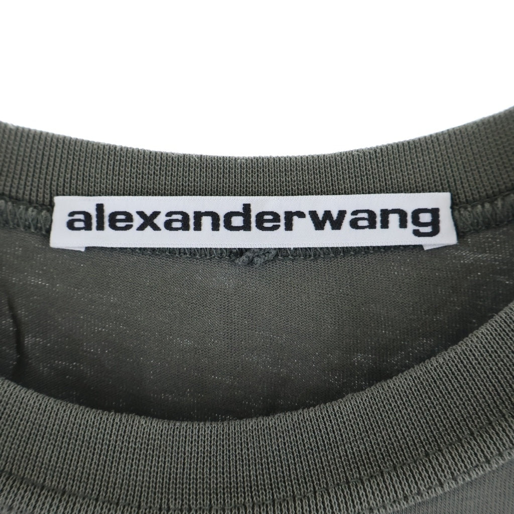 ALEXANDER WANG(アレキサンダーワン) Graphic T-Shirt 半袖Tシャツ グレー