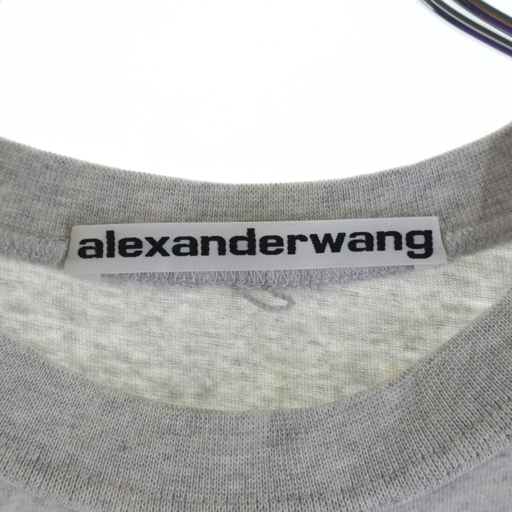 ALEXANDER WANG(アレキサンダーワン) NEW YORK T-Shirt ニューヨーク 半袖Tシャツ グレー