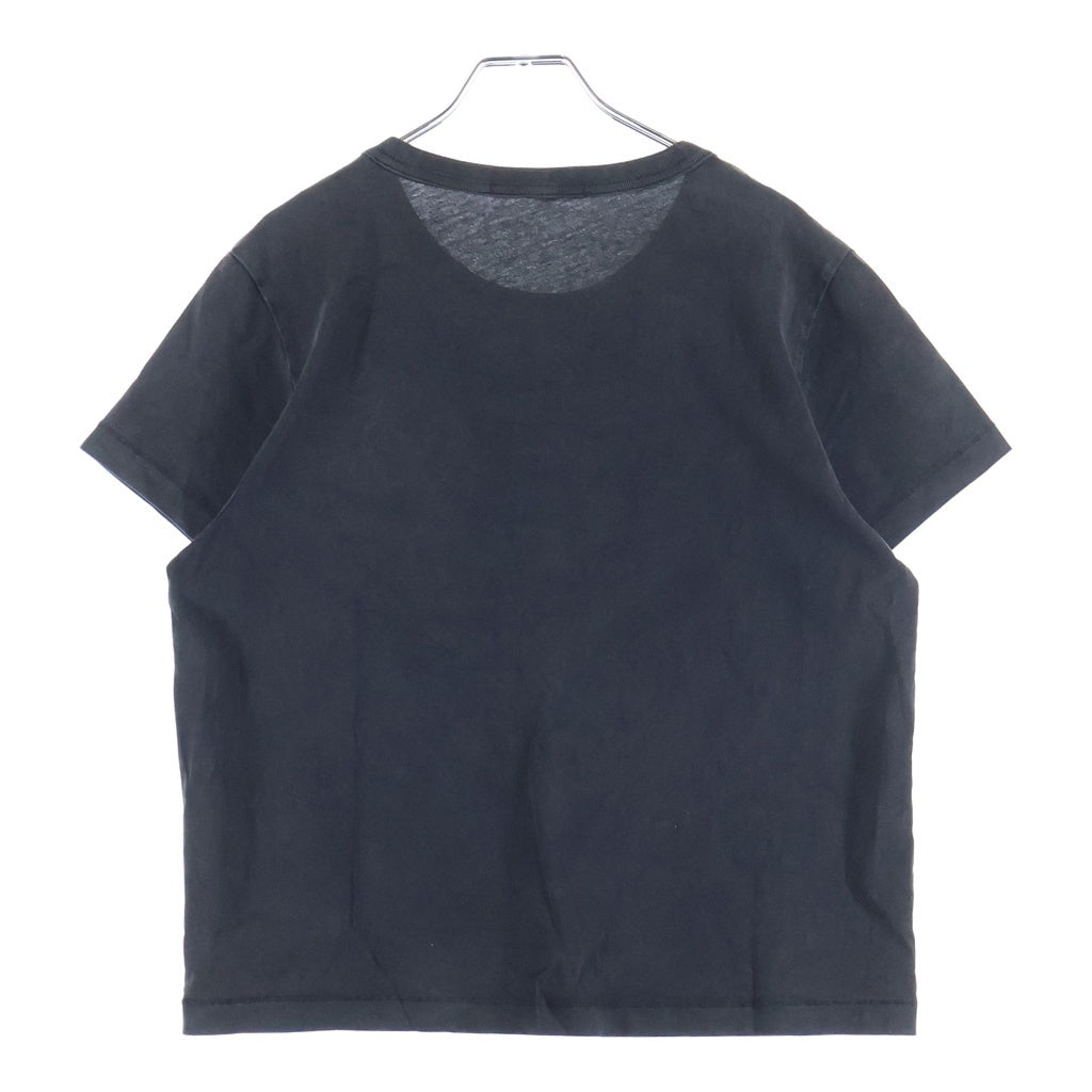 ALEXANDER WANG(アレキサンダーワン) Cropped T-Shirt フェード加工 クロップド 半袖Tシャツ ブラック レディース