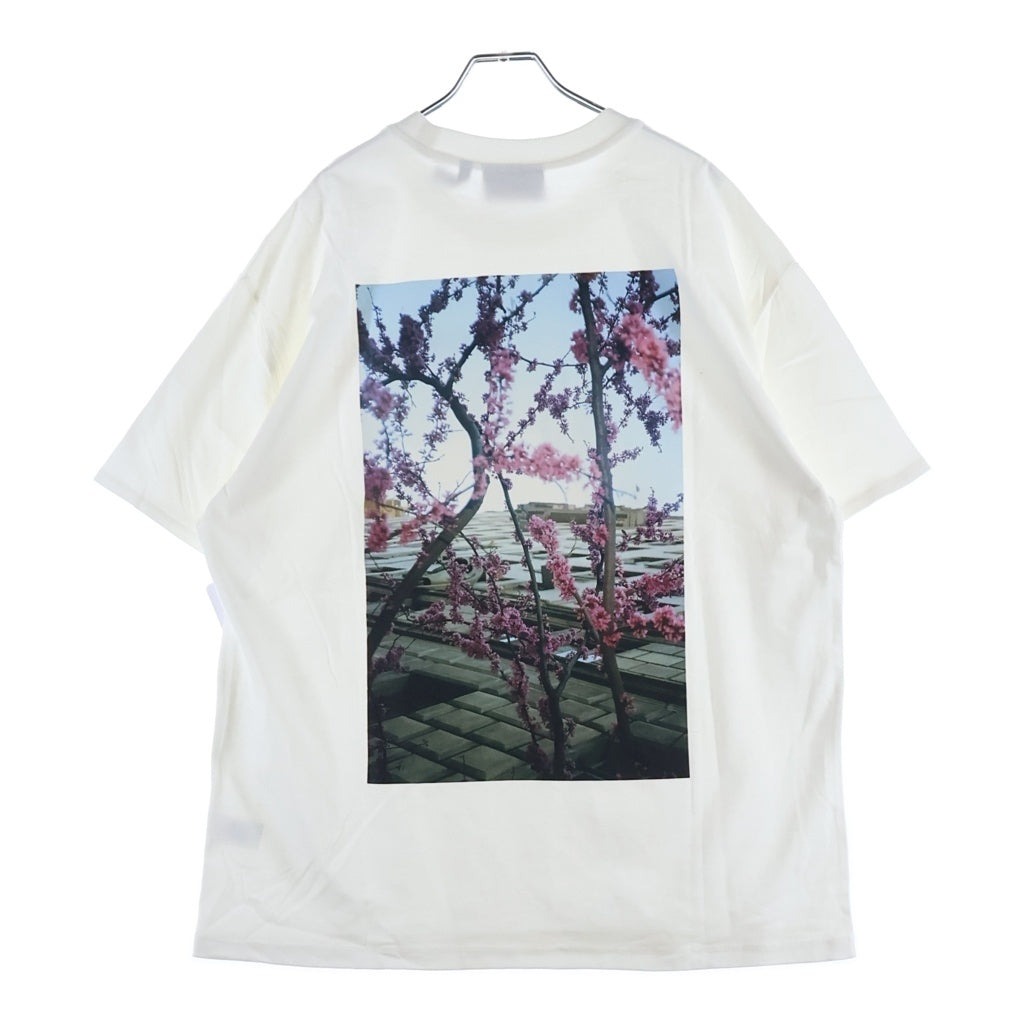 FEAR OF GOD ESSENTIALS(フィアオブゴッド エッセンシャルズ) S/S T-SHIRT FLOWER フラワーフォト 半袖Tシャツ ホワイト
