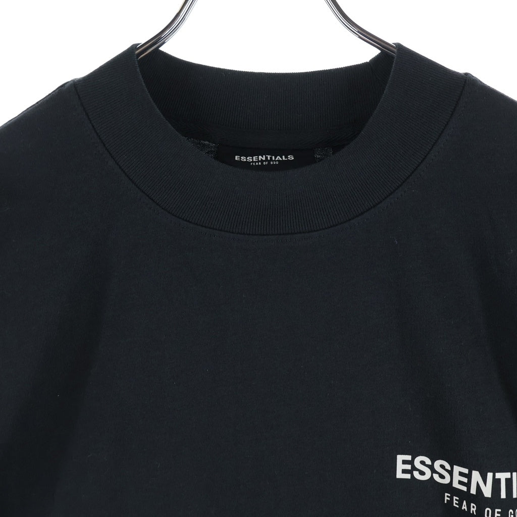FEAR OF GOD ESSENTIALS(フィアオブゴッド エッセンシャルズ) L/S T-SHIRT FLOWER フラワーフォト 長袖Tシャツ ロンT ブラック