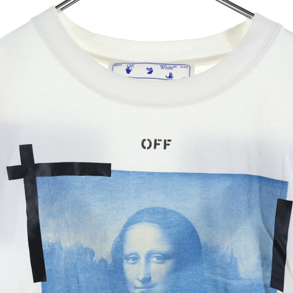 OFF-WHITE(オフホワイト) 21SS Monalisa T-Shirt モナリザ 半袖Tシャツ ホワイト OMAA038R21JER001