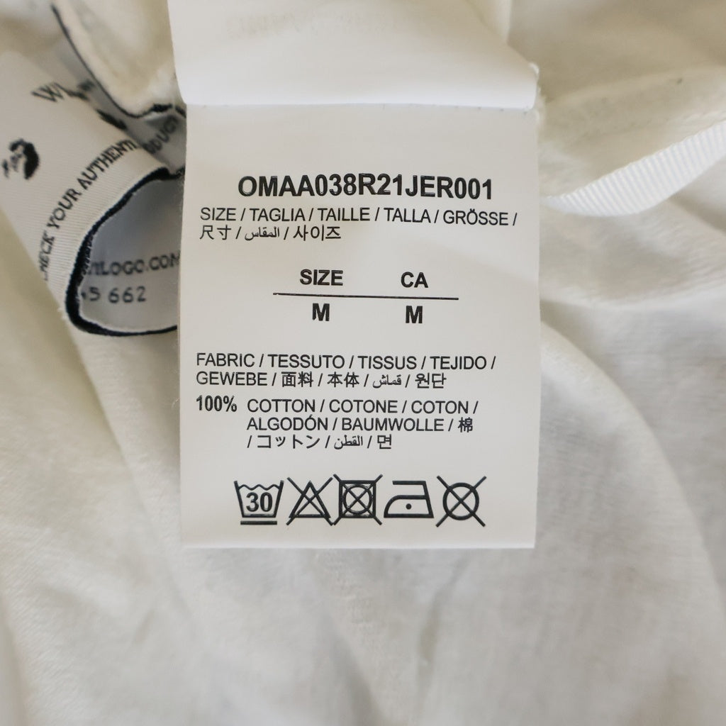 OFF-WHITE(オフホワイト) 21SS Monalisa T-Shirt モナリザ 半袖Tシャツ ホワイト OMAA038R21JER001