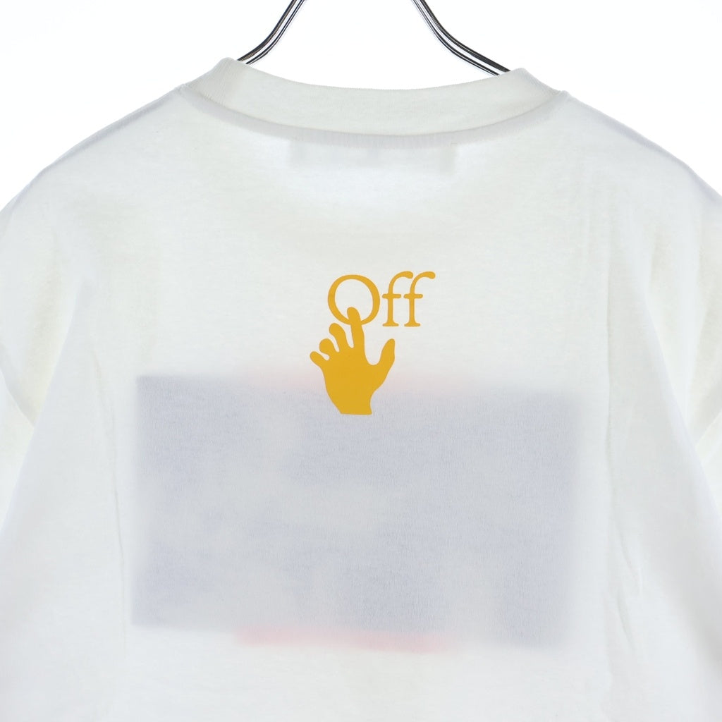 OFF-WHITE(オフホワイト) 21AW Caravaggio Painting T-Shirt カラヴァッジョ 半袖Tシャツ ホワイト OMAA120F21JER008