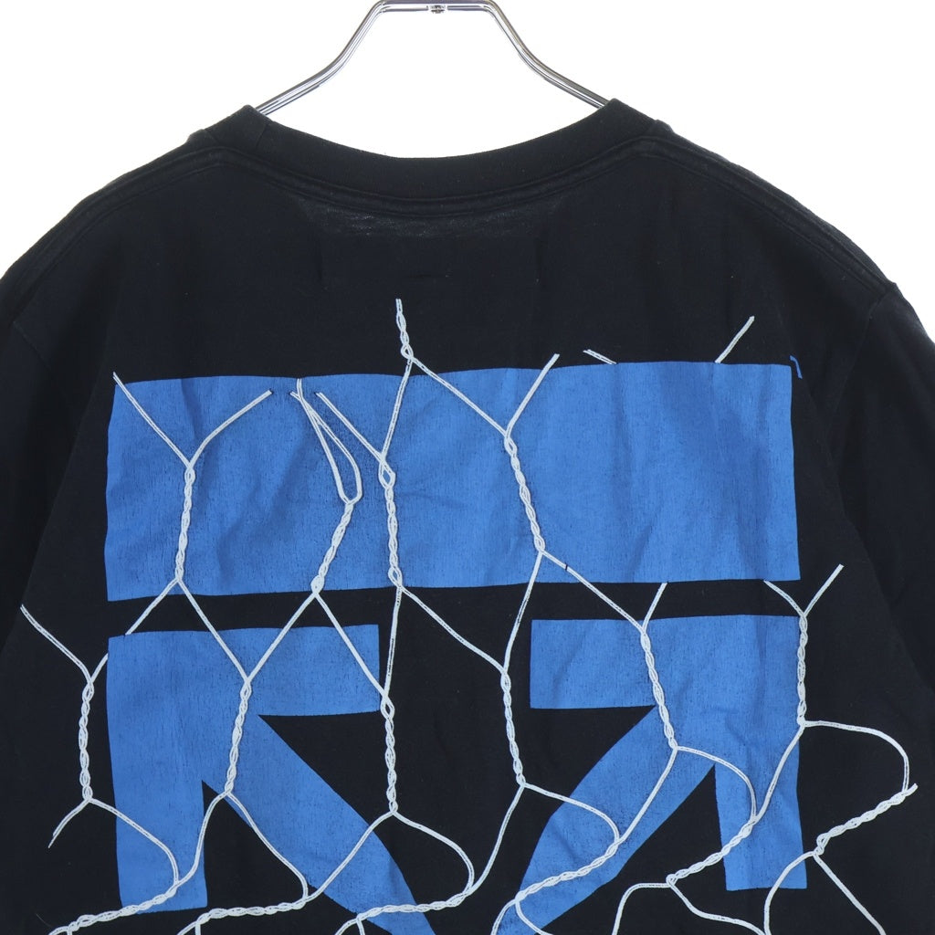 OFF-WHITE(オフホワイト) 20SS Fence T-Shirt 半袖Tシャツ ブラック OMAA027S20185002