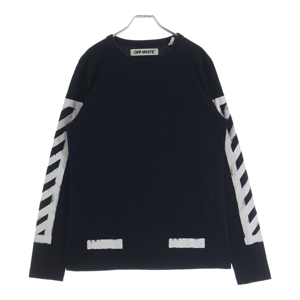 OFF-WHITE(オフホワイト) 16AW L/S T-Shirt 長袖Tシャツ ロンT ブラック