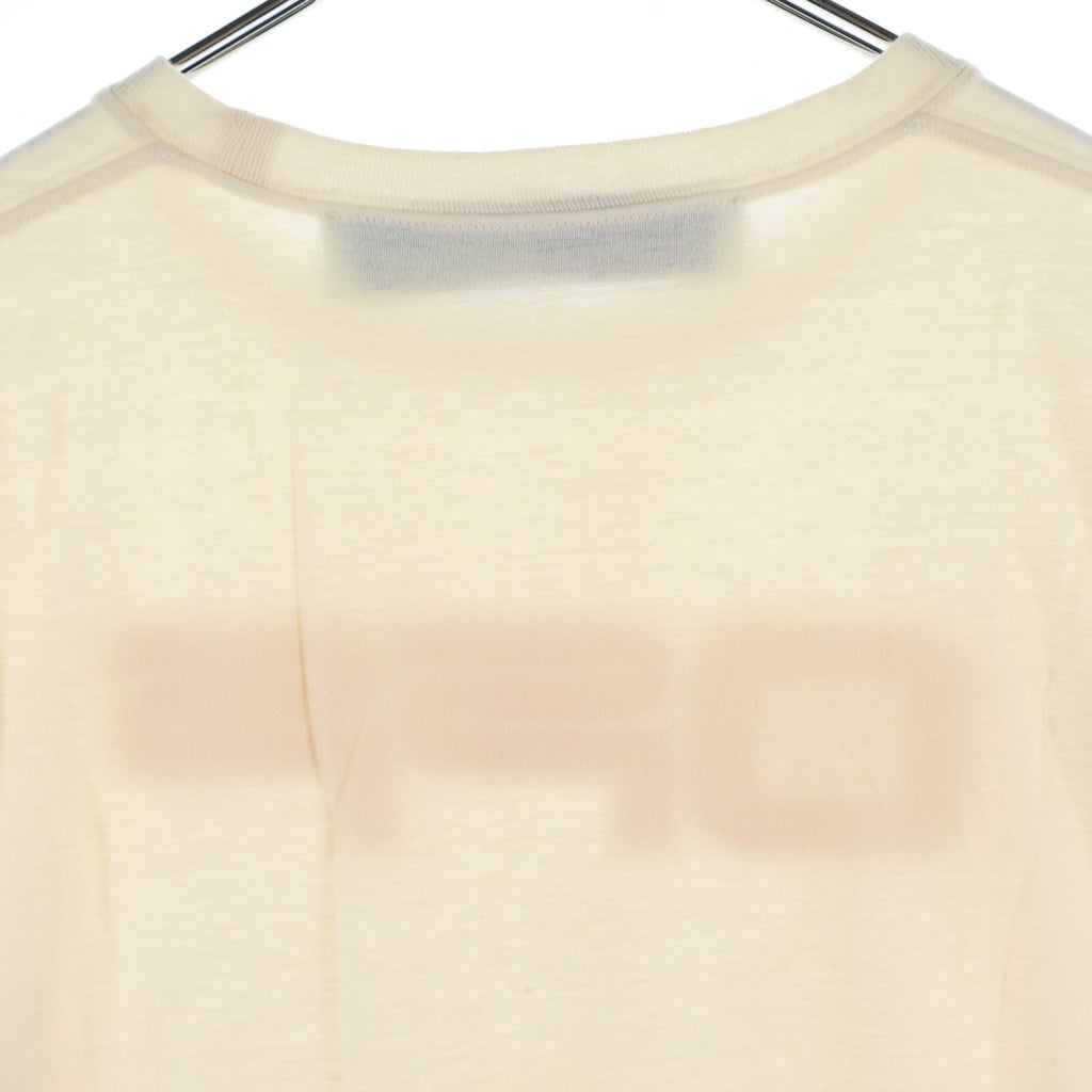 OFF-WHITE(オフホワイト) 20SS Emboss T-Shirt 半袖Tシャツ アイボリー OMAA081S20185020
