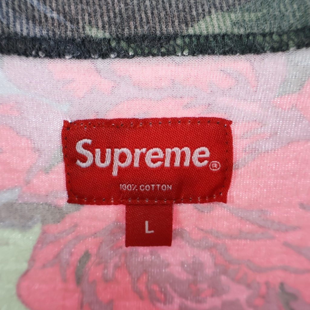 SUPREME(シュプリーム) 18SS Flowers Tee フラワー 花柄 半袖Tシャツ マルチ