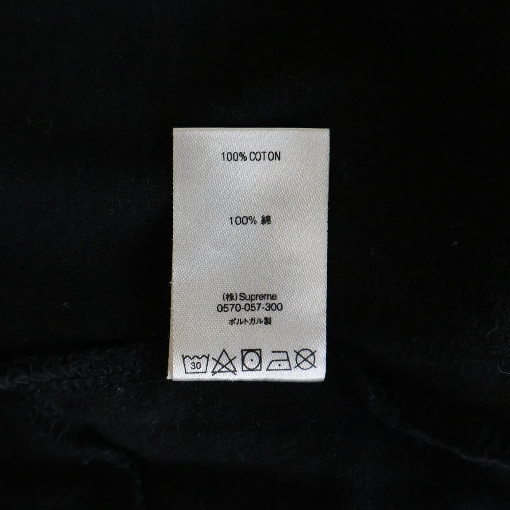 SUPREME(シュプリーム) 18AW Comme des Garcons SHIRT Split Box Logo Tee コムデギャルソン シャツ スピリット ボックスロゴ 半袖Tシャツ ブラック