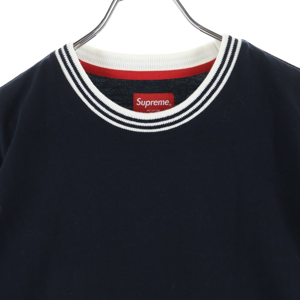SUPREME(シュプリーム) 14SS Striped Rib Tee ストライプ リブ 半袖Tシャツ ブラック