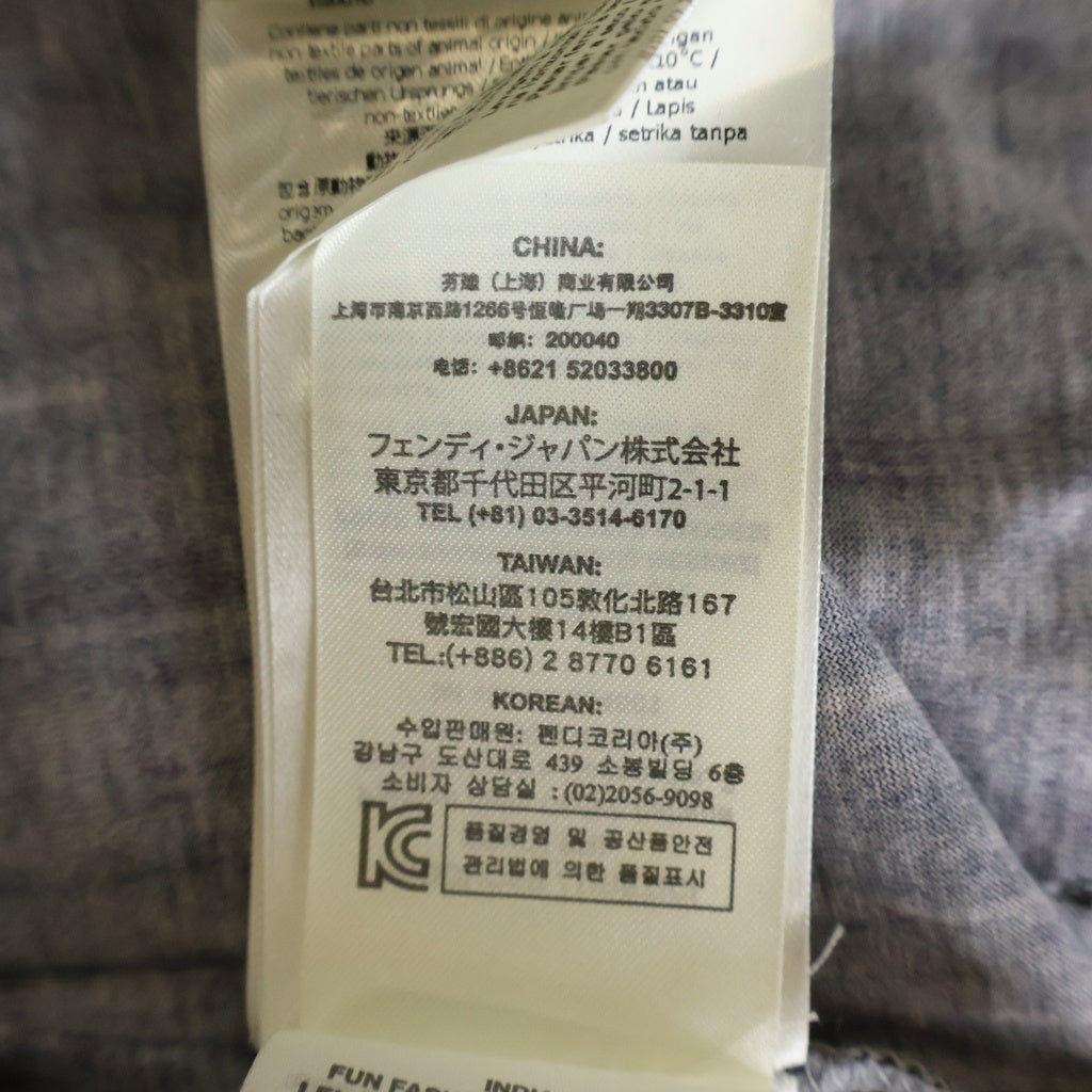 FENDI(フェンディ) Monster T-Shirt 半袖Tシャツ ブラック FY0626 A5CA