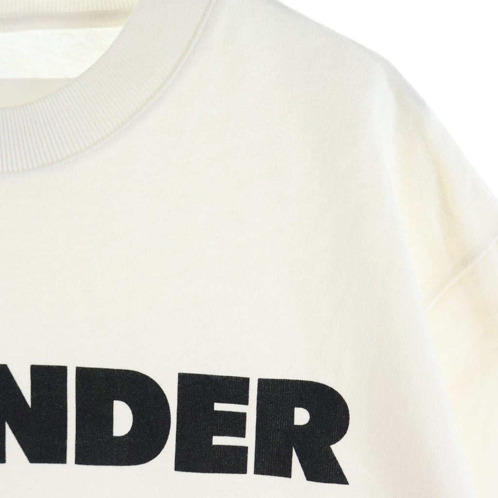 JIL SANDER(ジルサンダー) T-Shirt ロゴプリント 半袖Tシャツ ホワイト JSCU707050 WU248708