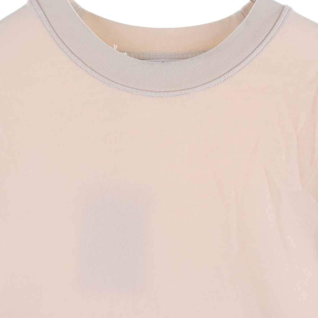 Acne Studios(アクネ ストゥディオズ) Rubber T-Shirt フェード加工 ラバーロゴ 半袖Tシャツ ピンク FN-UX-TSHI000018