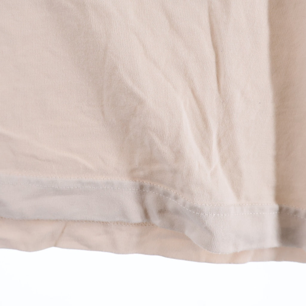 Acne Studios(アクネ ストゥディオズ) Rubber T-Shirt フェード加工 ラバーロゴ 半袖Tシャツ ピンク FN-UX-TSHI000018