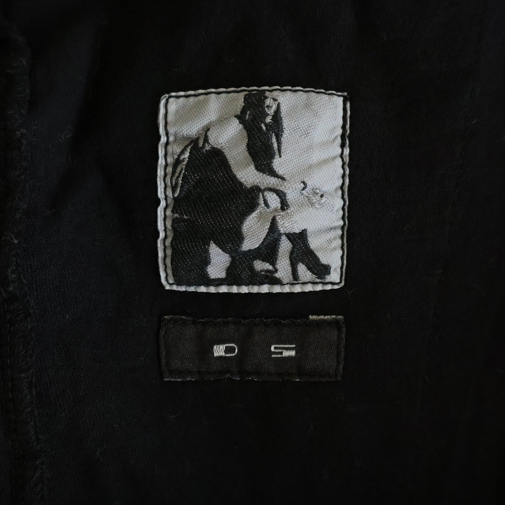 DRKSHDW(ダークシャドウ) 16SS Prisoner Drawstring Pants プリズナー ドローストリングパンツ ブラック DU16S1394-R