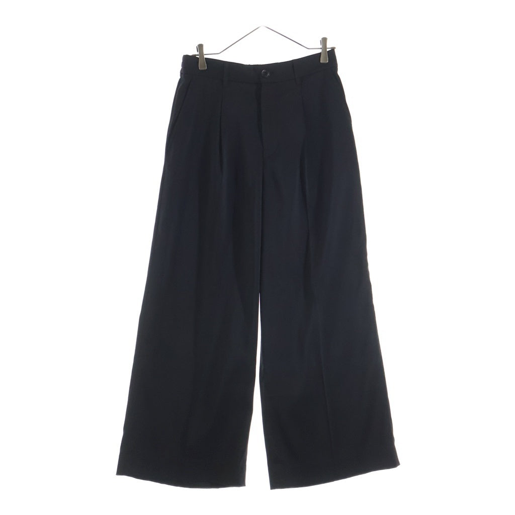 BREATH(ブレス) TUCK WIDE SLACKS タック ワイド スラックス ワイドパンツ ブラック BR26SS-P1008