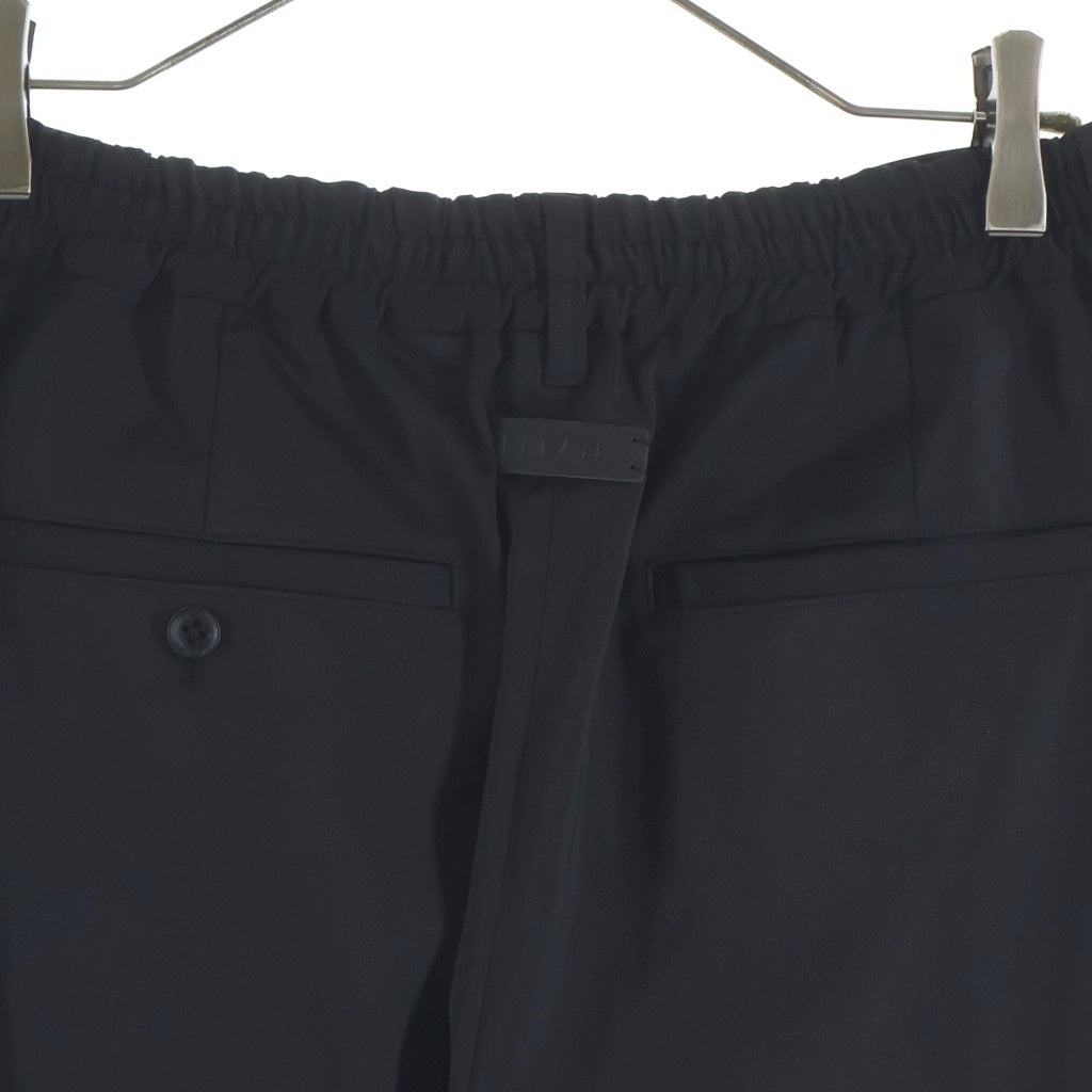 BREATH(ブレス) TUCK WIDE SLACKS タック ワイド スラックス ワイドパンツ ブラック BR26SS-P1008