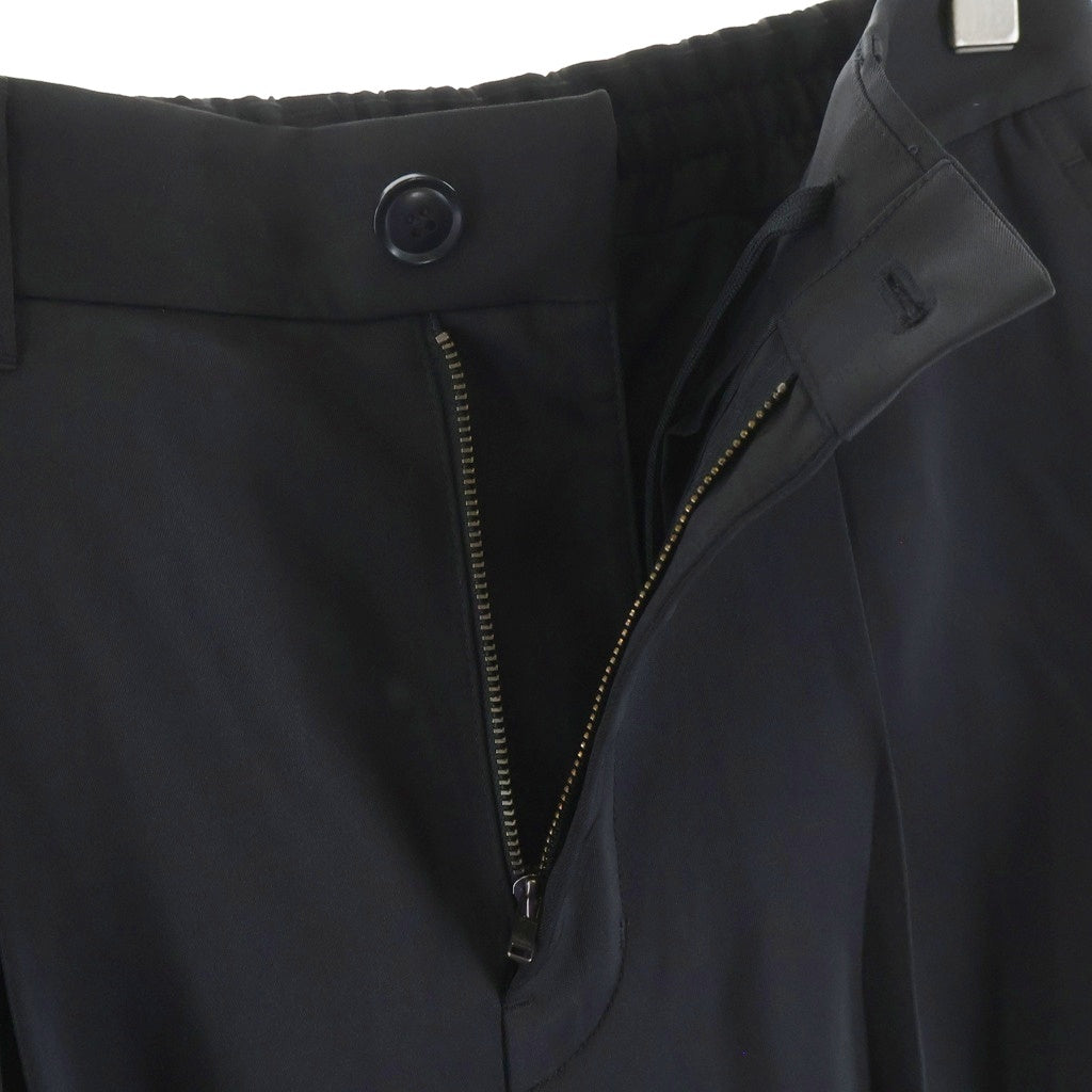 BREATH(ブレス) TUCK WIDE SLACKS タック ワイド スラックス ワイドパンツ ブラック BR26SS-P1008