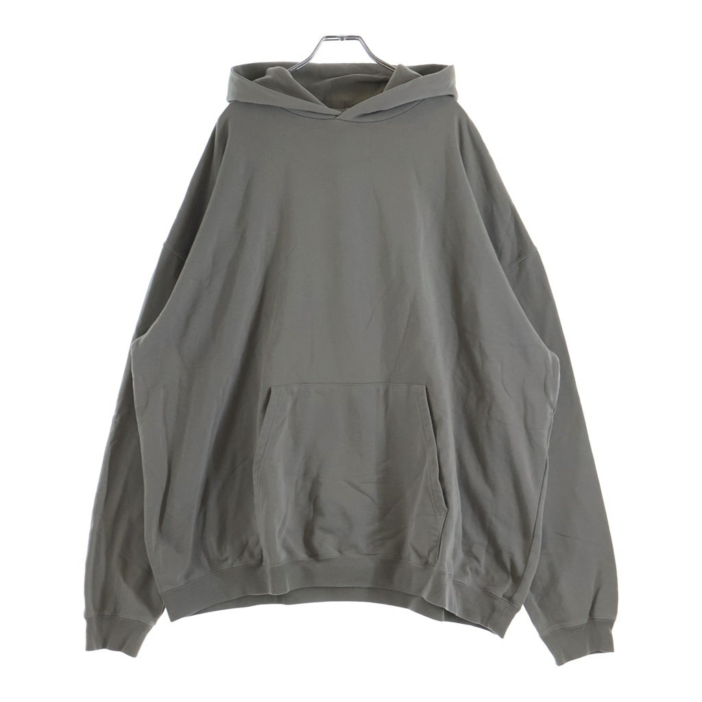 BALENCIAGA(バレンシアガ) 23SS Large Fit Hoodie ラージ フィット ロゴエンブロイダリー プルオーバー スウェット フーディー グレー 620973 TNVB1