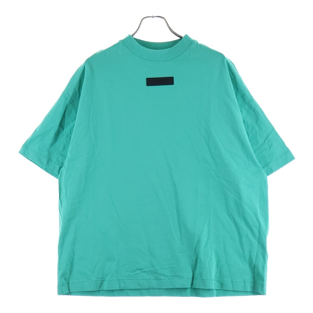 FEAR OF GOD ESSENTIALS(フィアオブゴッド エッセンシャルズ) S/S T-SHIRT ラバーロゴ 半袖Tシャツ グリーン