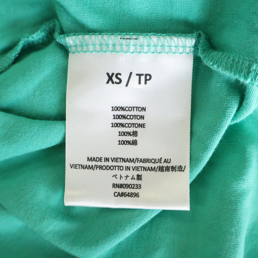 FEAR OF GOD ESSENTIALS(フィアオブゴッド エッセンシャルズ) S/S T-SHIRT ラバーロゴ 半袖Tシャツ グリーン