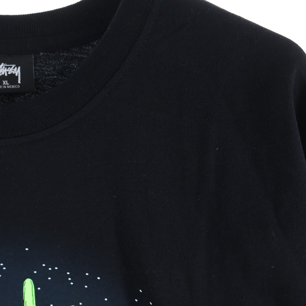 STUSSY(ステューシー) 20SS SAGUARO TEE サボテンプリント 半袖カットソー Tシャツ ブラック