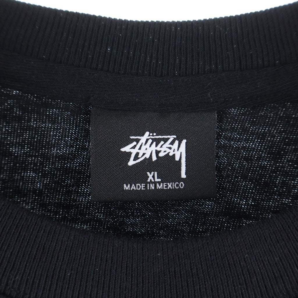 STUSSY(ステューシー) 20SS SAGUARO TEE サボテンプリント 半袖カットソー Tシャツ ブラック
