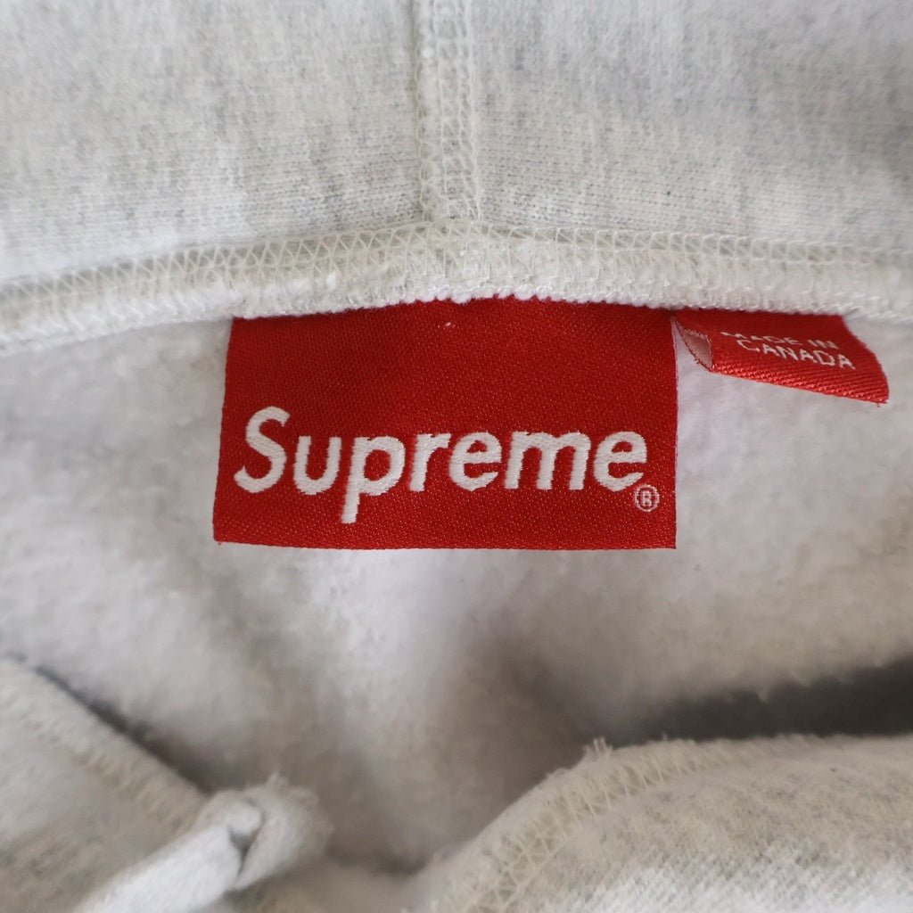 SUPREME(シュプリーム) 23AW Box Logo Hooded Sweatshirt カモ柄ボックスロゴ フーデッドプルオーバースウェットシャツ パーカー グレー