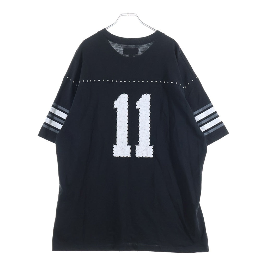 SUPREME(シュプリーム) 26SS Studded S/S Football Top スタッズ フットボール 半袖Tシャツ カットソー ブラック