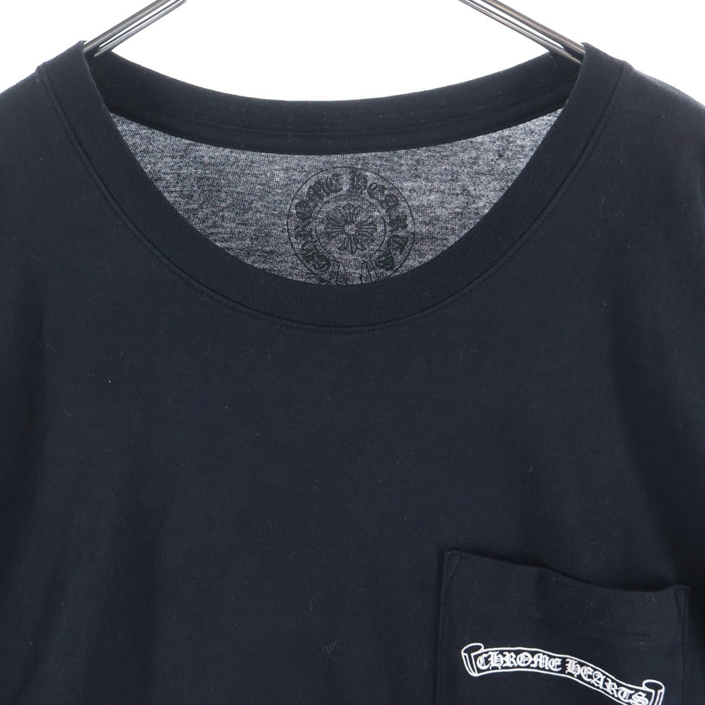 CHROME HEARTS(クロムハーツ) CH SCROLL LABEL FUCKYOU L/S /1 スクロールラベル ファックユー アームプリント ロングスリーブカットソー 長袖Tシャツ