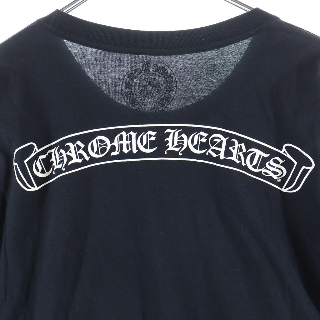 CHROME HEARTS(クロムハーツ) CH SCROLL LABEL FUCKYOU L/S /1 スクロールラベル ファックユー アームプリント ロングスリーブカットソー 長袖Tシャツ