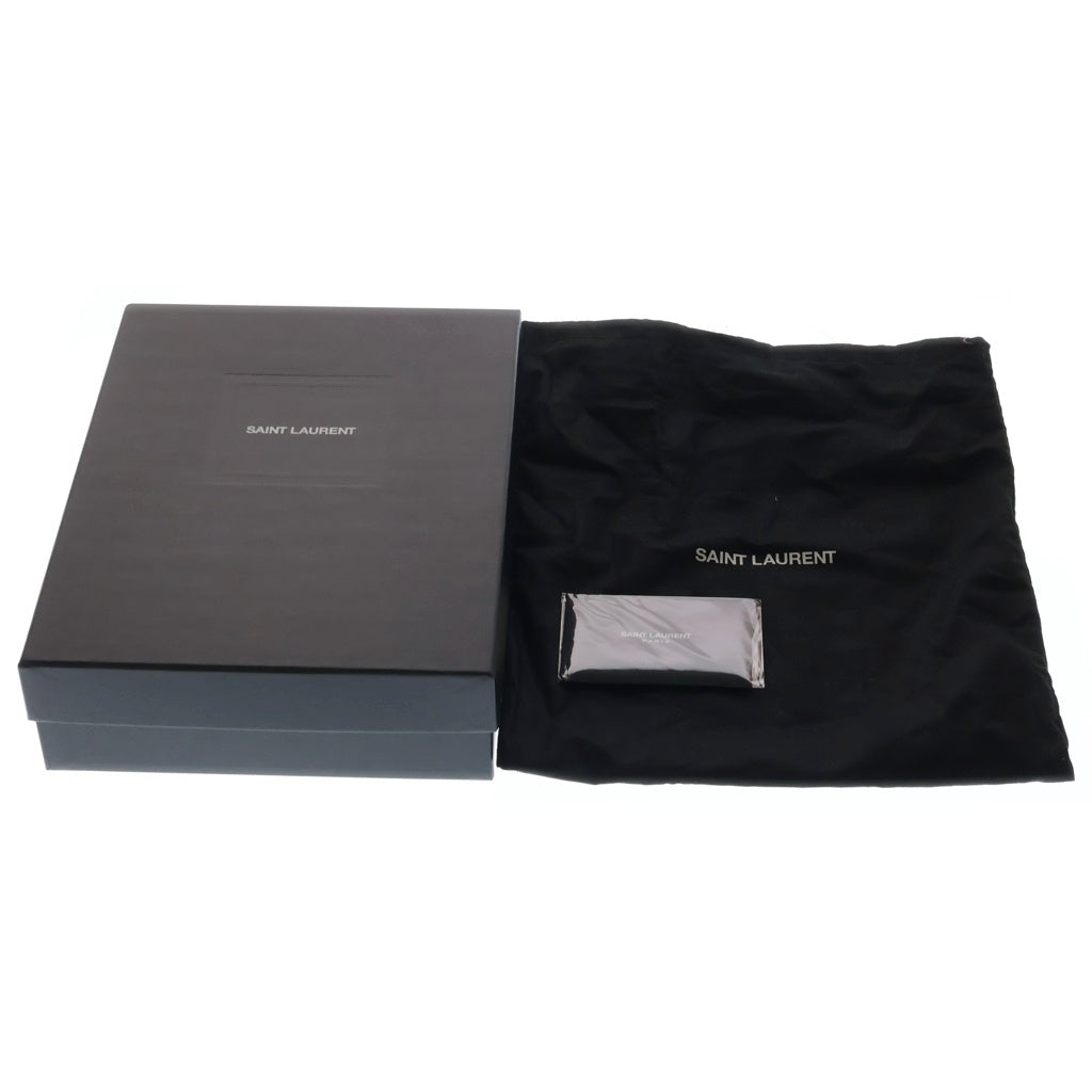 SAINT LAURENT PARIS(サンローランパリ) Le 5 A 7 カサンドラ レザーショルダーバッグ アイボリー 735214 レディース