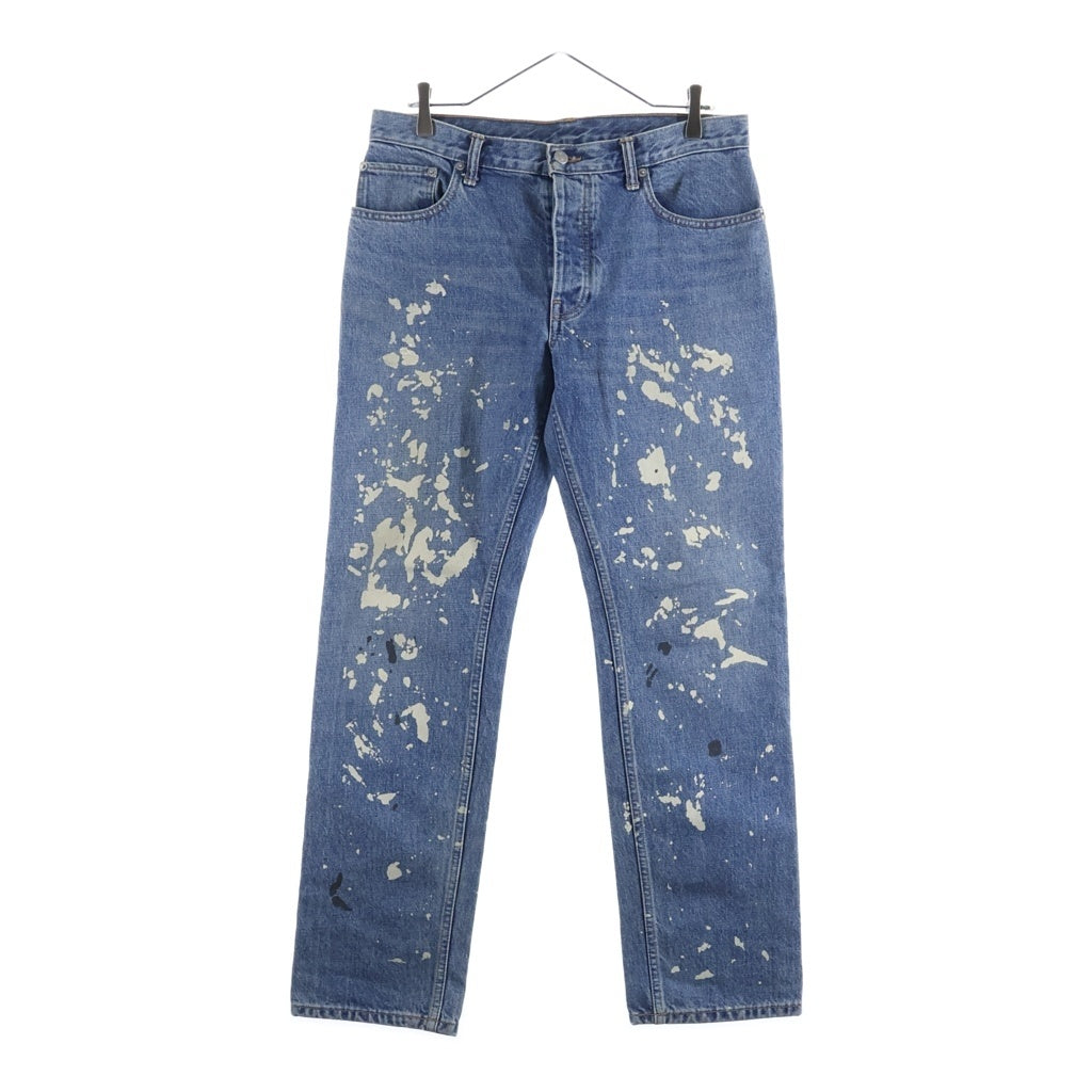 HELMUT LANG(ヘルムートラング) PAINTER JEAN CLASSIC CUT 復刻 ペイント加工 クラシックカットデニムパンツ インディゴブルー
