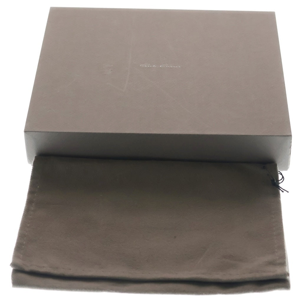 Rick Owens(リックオウエンス) 25SS CLUTCH BAG レザーショルダーバッグ ブラウン RA01E0622-LBP レディース