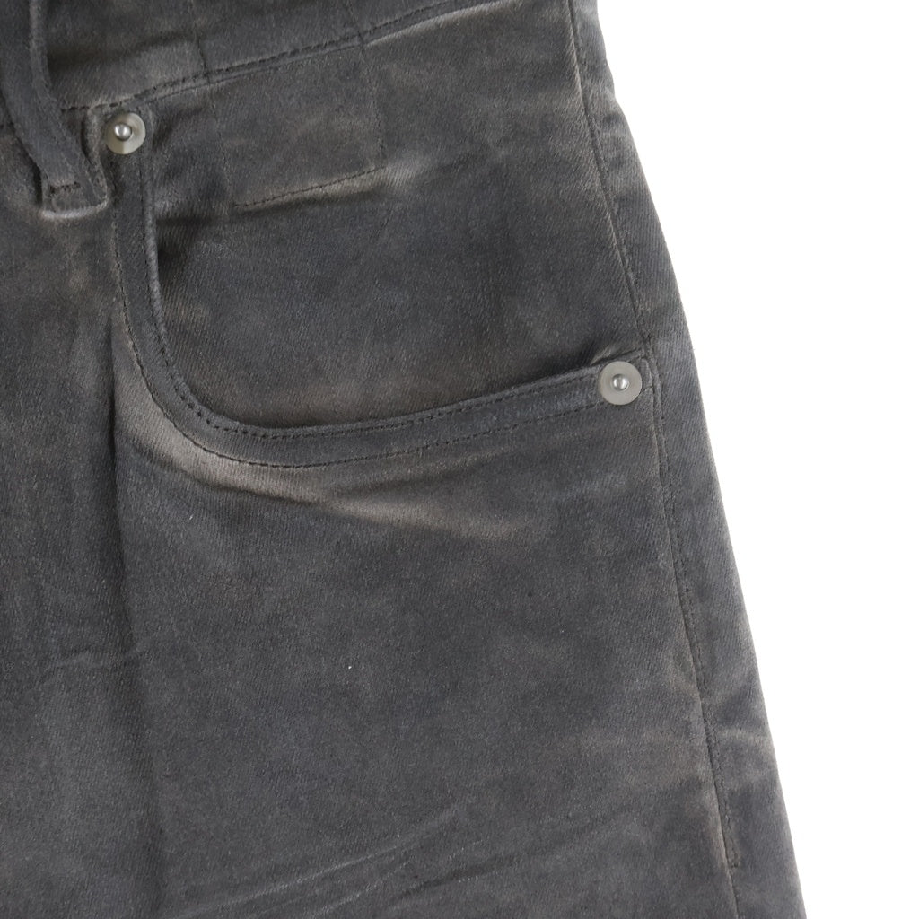 DRKSHDW(ダークシャドウ) 24AW GETH JEANS ゲスジーンズ コーティング加工 デニムパンツ グレー DS02D2305-HSCF