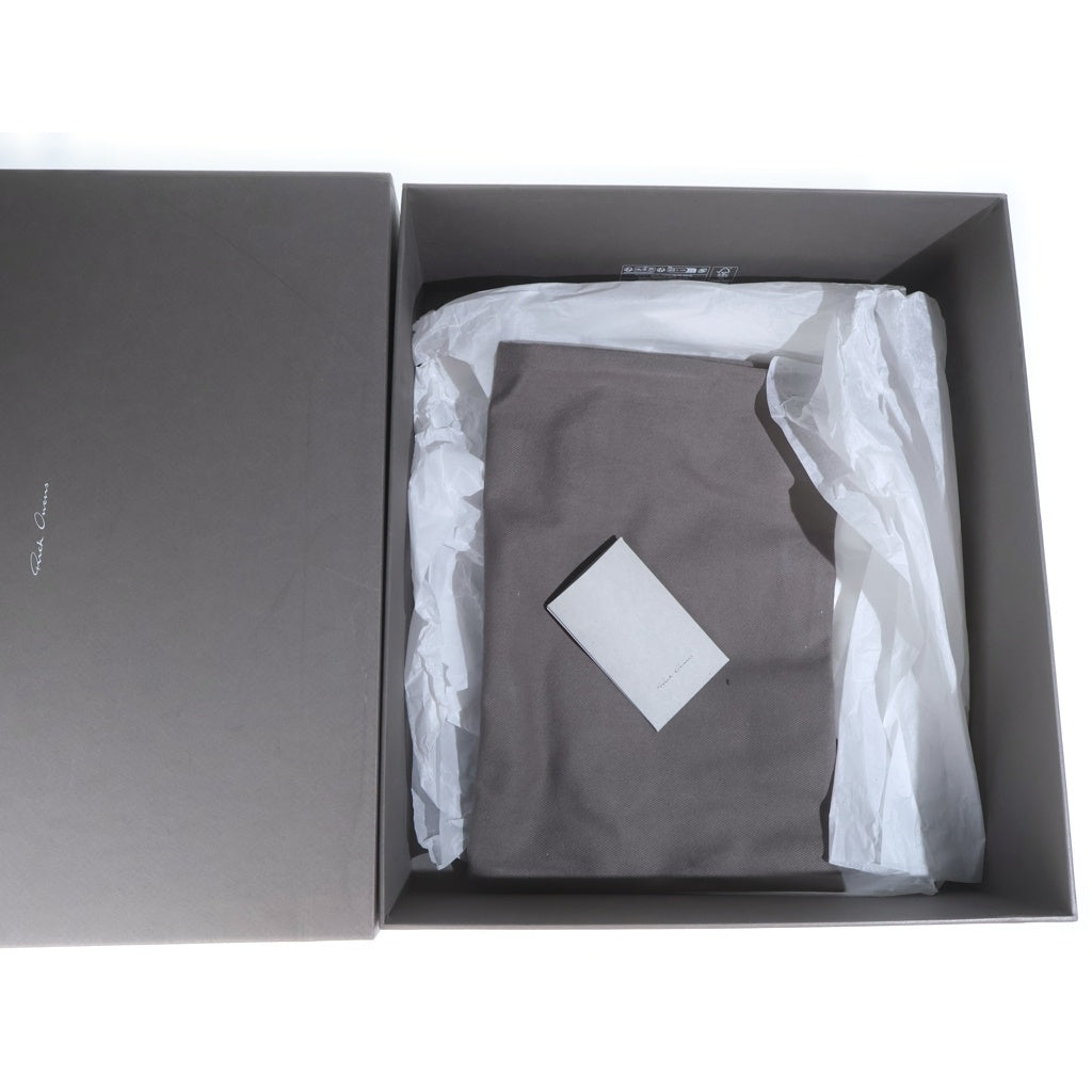 Rick Owens(リックオウエンス) 25SS ARMY CREEPER アーミークリーパー レザーハイカットブーツ ブラック RU01E5850-LGE