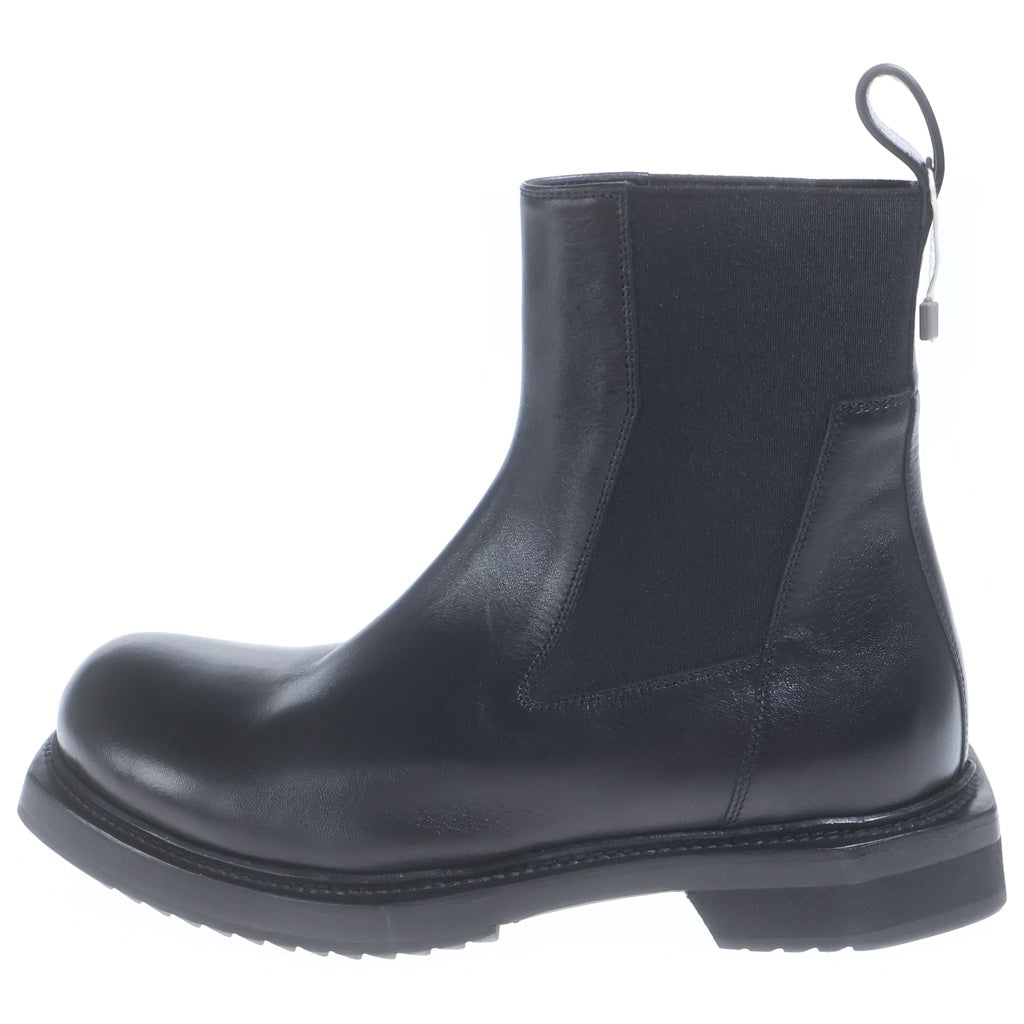 Rick Owens(リックオウエンス) 25SS HOLLYWOOD BEATLE CYCLOPS ビートル サイクロプス レザーハイカットブーツ ブラック RP01E7836-LGT RP01E7836-LGT