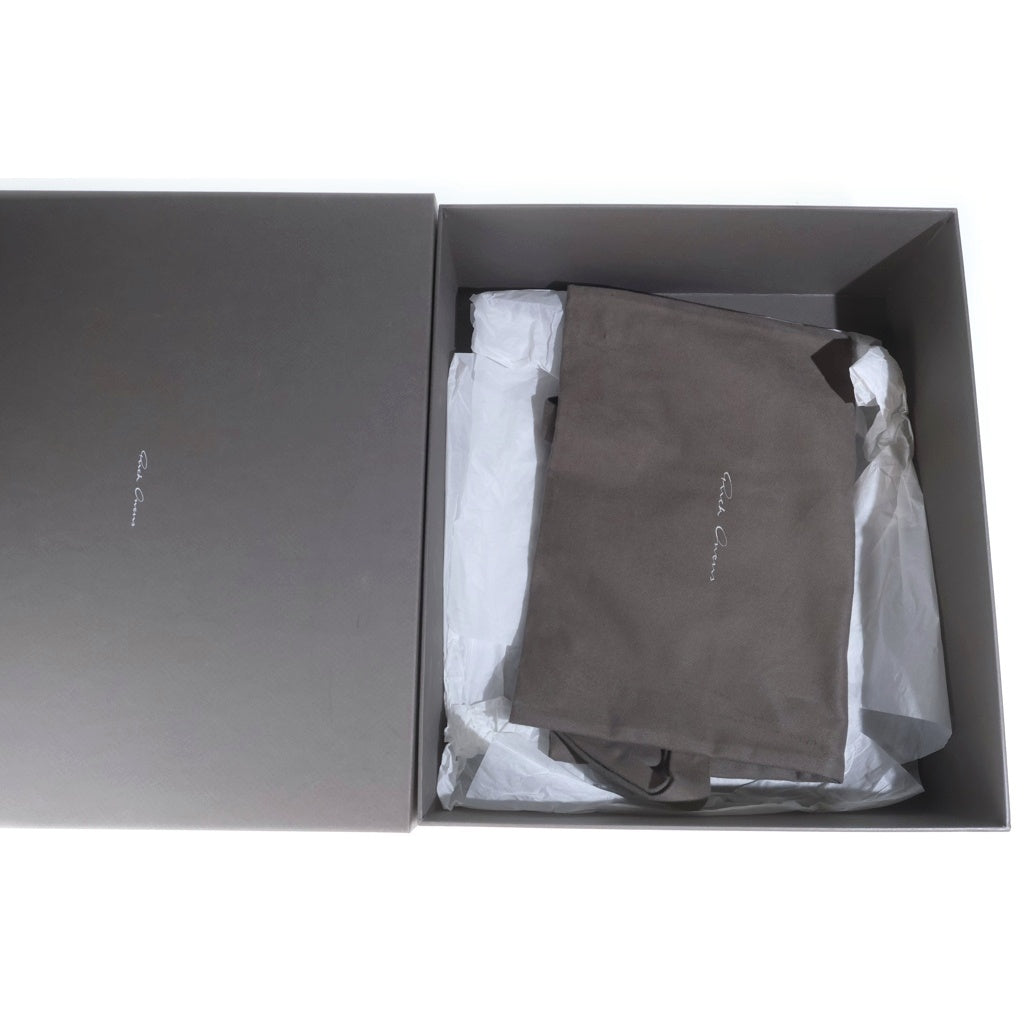 Rick Owens(リックオウエンス) 25SS ARMY CREEPER アーミークリーパー レザーハイカットブーツ ブラウン RU01E5850-LGE