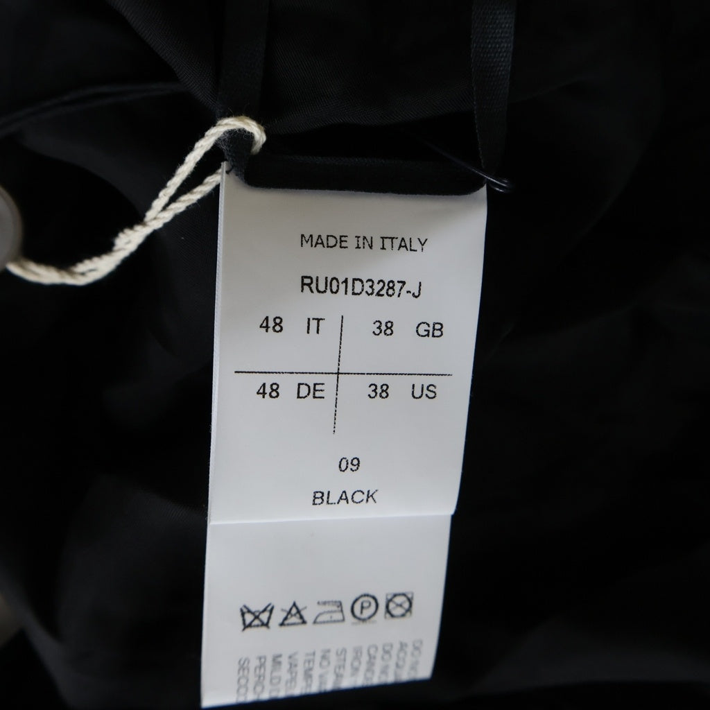 Rick Owens(リックオウエンス) 24SS LARRY FOGPOCKET SHIRT ラリーシャツ 長袖シャツ ブラック RU01D3287-J