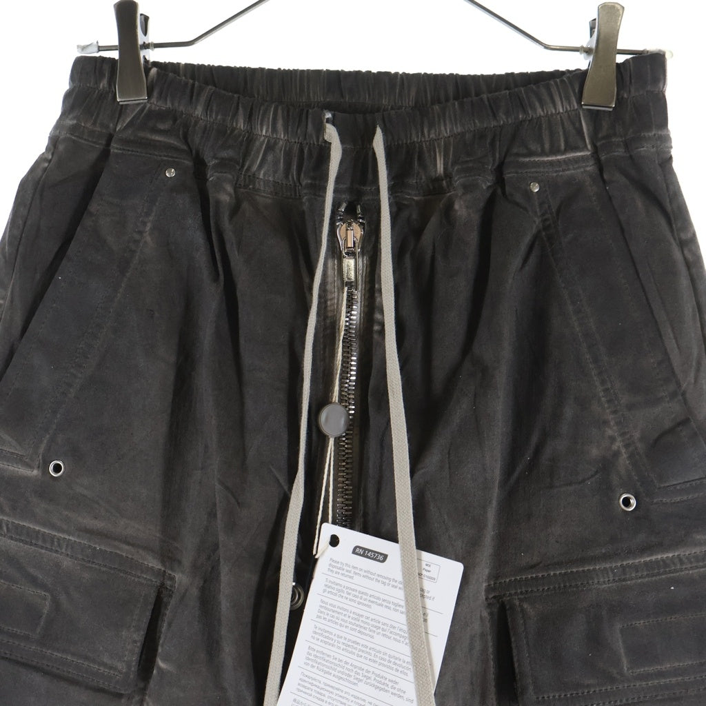 DRKSHDW(ダークシャドウ) 25SS DOUBLE CARGO JUMBO BELAS ダブル カーゴジャンボベラ カーゴパンツ グレー DS01E3324-SCF