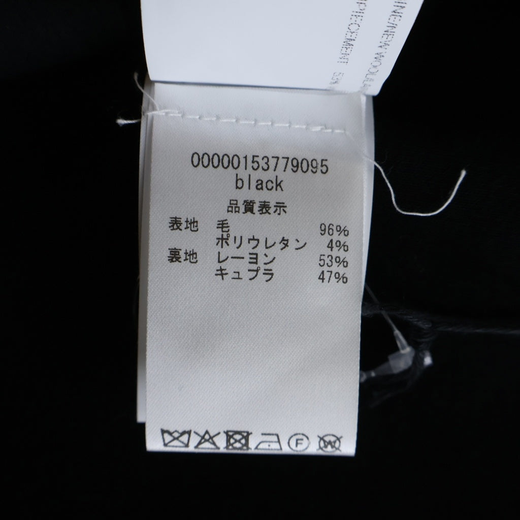 Rick Owens(リックオウエンス) 21SS GIRDERED TOP アシンメトリー クルーネックトップス ブラック レディース RO21S3255-ZL
