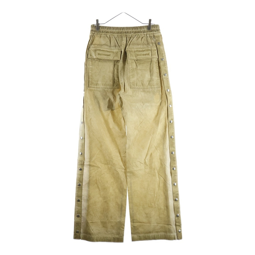 DRKSHDW(ダークシャドウ) 25SS PUSHER PANTS コーティング加工 プッシャーパンツ ベージュ DU01E3393-PF