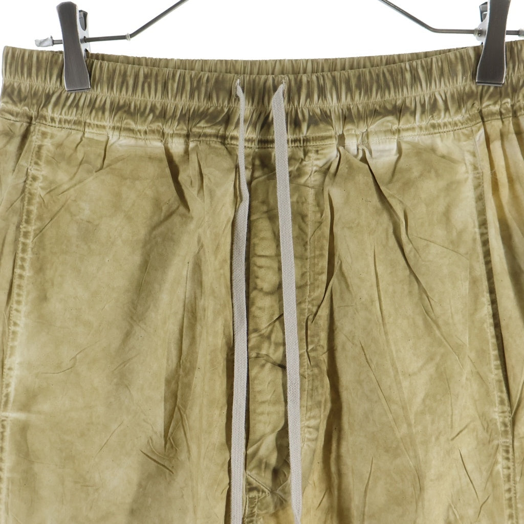DRKSHDW(ダークシャドウ) 25SS PUSHER PANTS コーティング加工 プッシャーパンツ ベージュ DU01E3393-PF