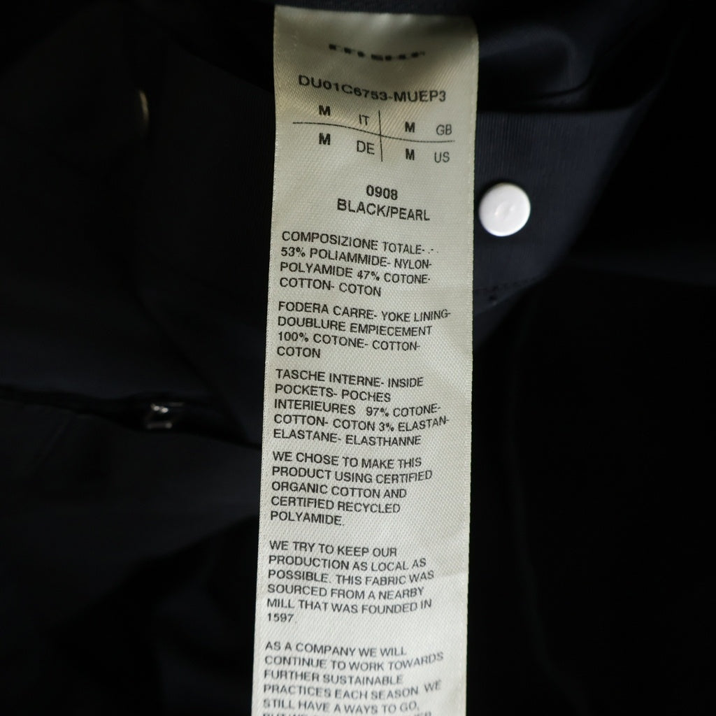 DRKSHDW(ダークシャドウ) 23SS WOVEN JUMBO OUTERSHIRT ジャンボ アウターシャツ 長袖シャツジャケット ブラック DU01C6753-MUEP3