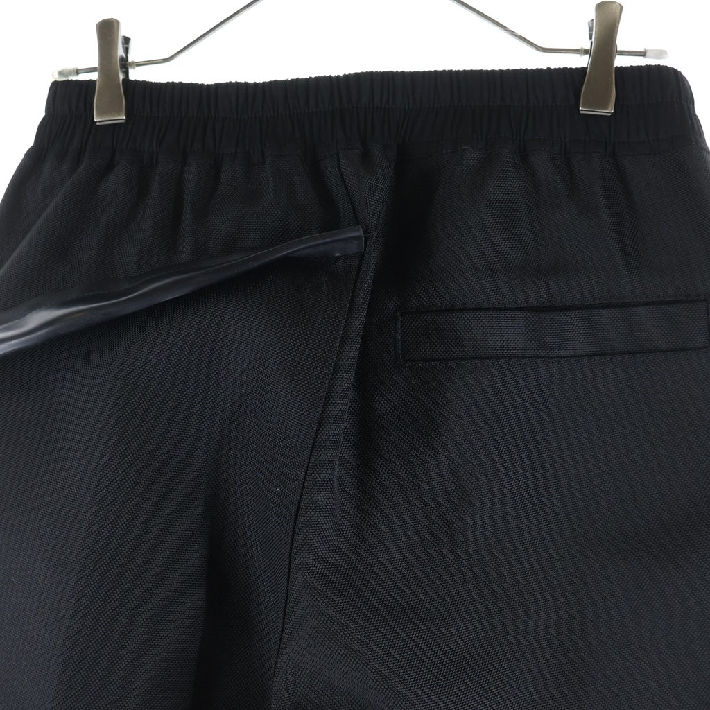 Rick Owens(リックオウエンス) 24AW WIDE BELA PANTS ワイドベラ 異素材切替 ワイドパンツ ブラック RR02D6307-HDUWTY