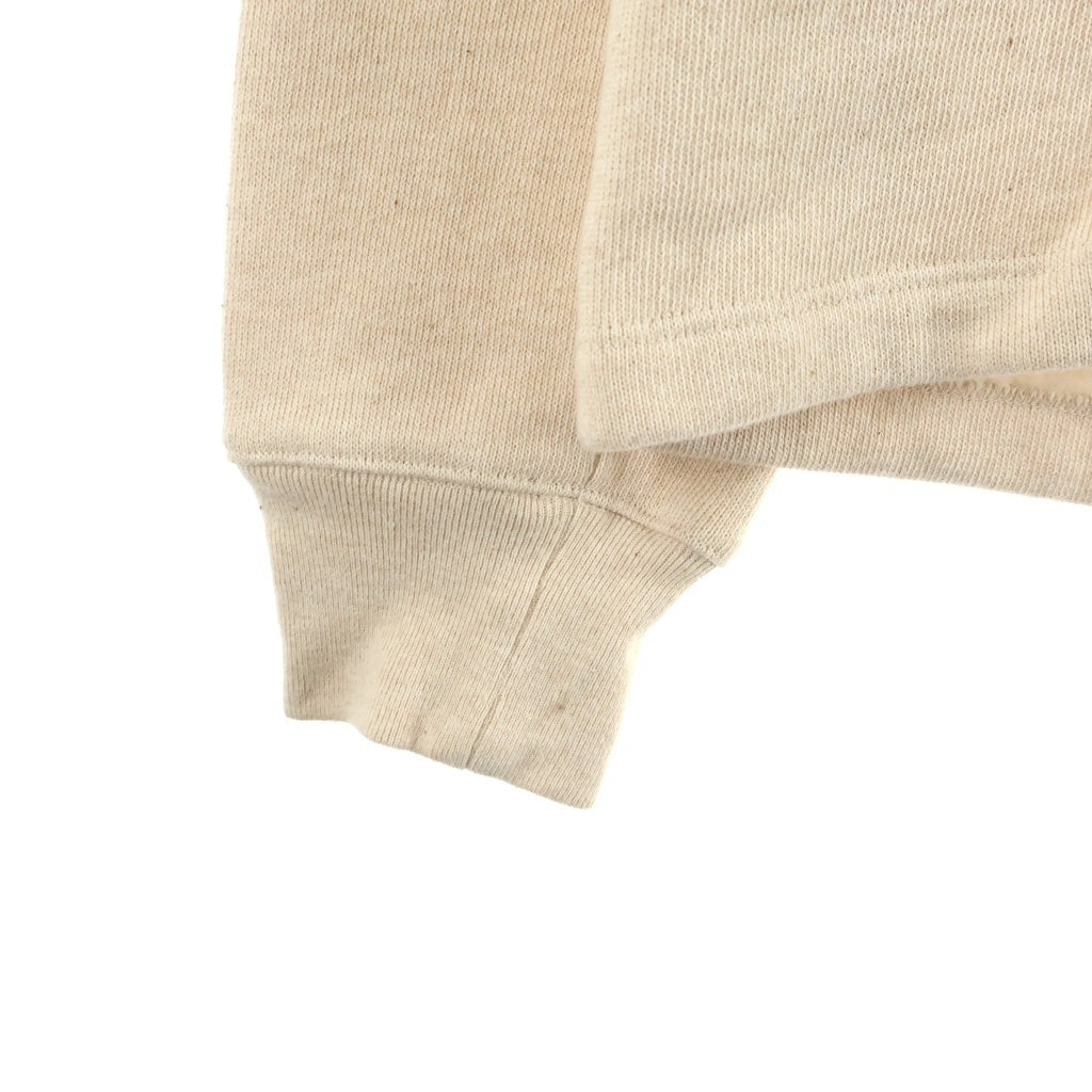 Rick Owens(リックオウエンス) 25SS SHORT CREWNECK LS T クルーネックスウェットトレーナー アイボリー RU01E5277-JT